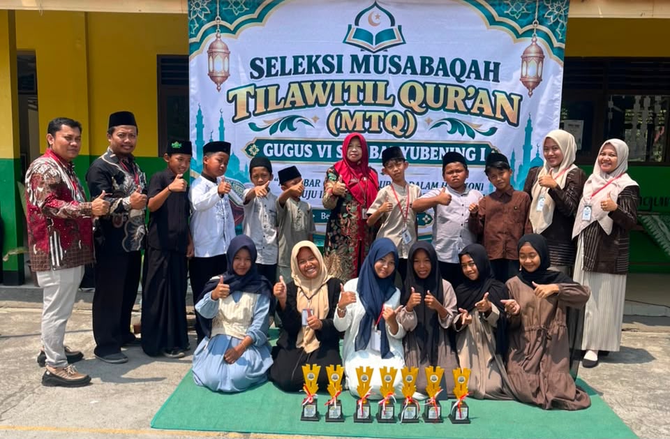 Siswa SDN Gelaran II Raih 9 Kejuaraan dalam Seleksi MTQ Pelajar Gugus 06